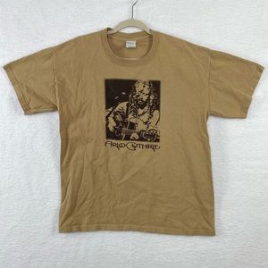 Vintage Arlo Guthrie T-Shirt Folk Americana Singer Vocalist Tshirt size L